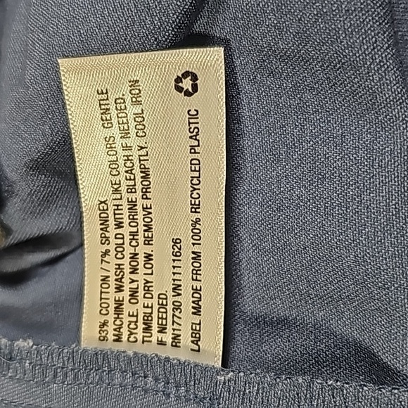 A New Day Women's High Rise Skinny Ankle Stretch Pants Color Blue Size 4 Regular - Picture 11 of 13